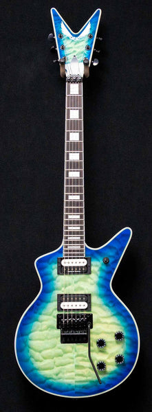 Dean Guitars - Select - Cadi #1 - Floyd Rose - Quilt Maple - Ocean