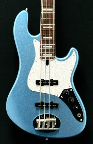 Lakland Guitars Skyline - DJ4 -Darryl Jones - Lake Placid Blue - w/Gig Bag