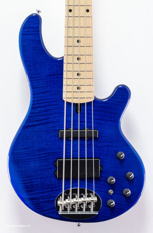 Lakland Guitars Skyline - 5502 - Deluxe - Trans Blue - Maple