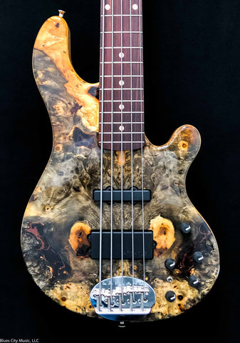 Lakland USA Custom Shop 5594 Deluxe - Burl Top