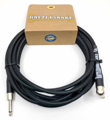 Rattlesnake Cable Company - 20' Standard - Black - Mixed Plugs