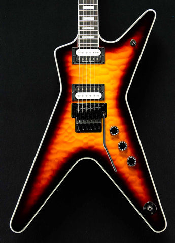 Dean Guitars - Select - ML - Quilt Top - Trans Brazilia - Floyd Rose