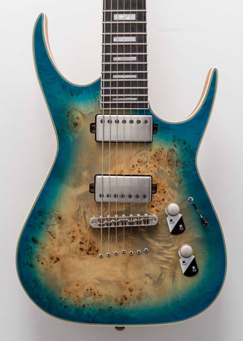 Dean Guitars - Select - Exile - Burl Poplar - 7 String - STQB