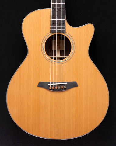 Furch - Yellow - Grand Auditorium Cutaway - Cedar Top - Rosweood B/S - Hiscox OHSC