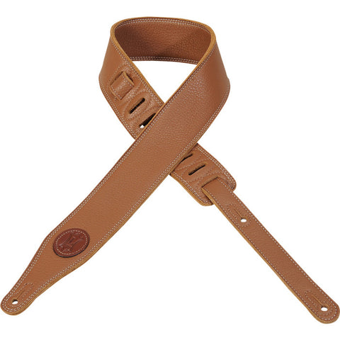 M17SS-TAN Garment Leather Guitar Strap