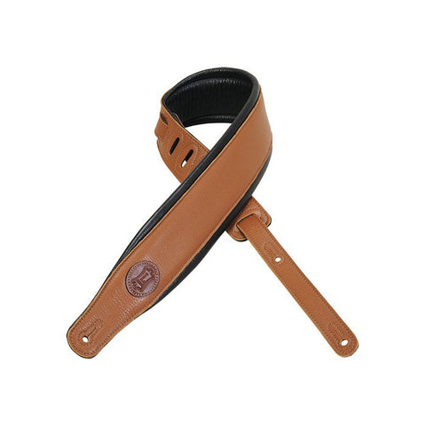 MSS2-TAN Garment Leather Guitar Strap