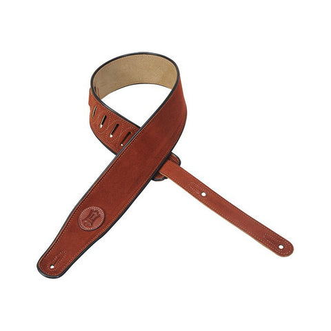 MSS3-RST Hand-brushed Suede Guitar Strap