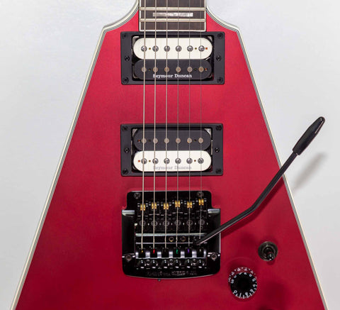 Dean Guitars - Select - V - 24 - Kahler - Metallic Red Satin