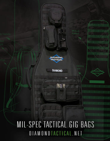 Diamond Tactical Electric Bag TACC-1 (Single Electric Guitar Gig Bag)