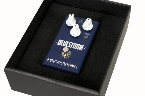 Mezzabarba Bluestorm - Eric Steckel - HIgh Gain - Pedal - Blue