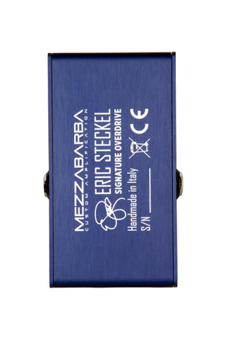 Mezzabarba Bluestorm - Eric Steckel - HIgh Gain - Pedal - Blue