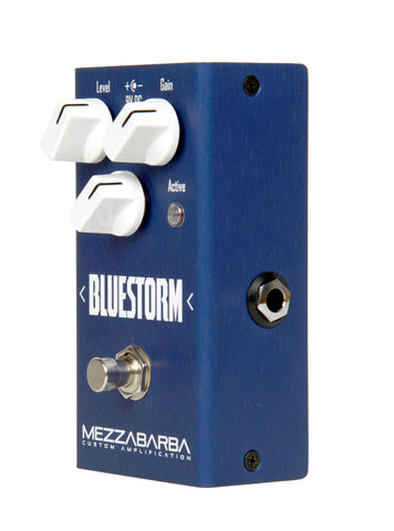 Mezzabarba Bluestorm - Eric Steckel - HIgh Gain - Pedal - Blue
