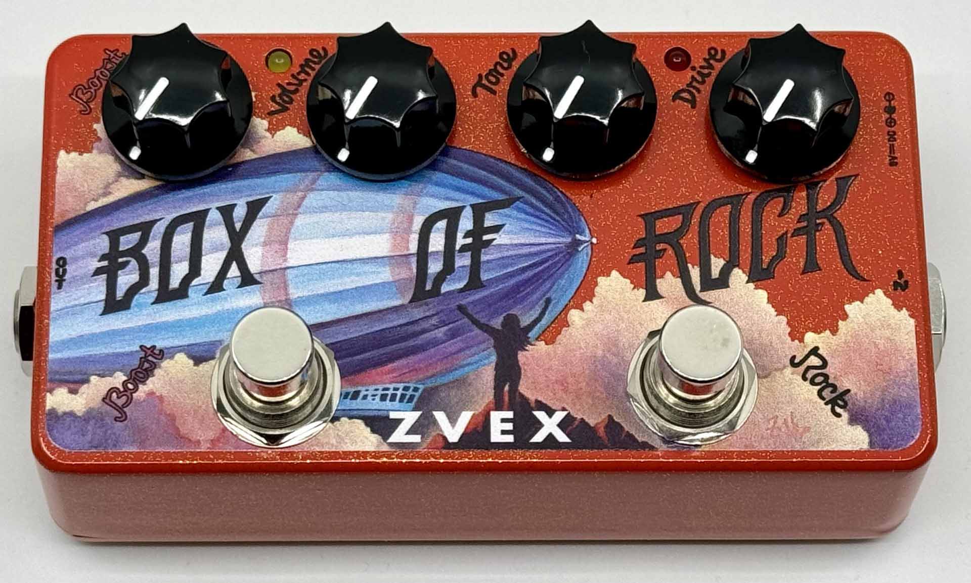 box of rock pedal ZVEX Effects Vexter Box of Rock Distortion Pedal