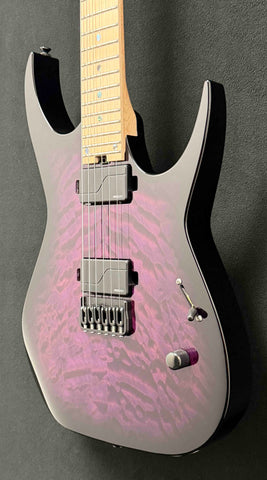 Dean Guitars - USA - Exile - Jon Donias - Trans Purple Burst - Quilt Maple Top - BIrdseye 5 Piece Maple/Walnut Slim C Neck - 25 1/2" Scale - 24 Jumbo Stainless Steel Frets - Fishman Fluence Modern Pickups - OHSC