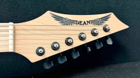 Dean Guitars - USA - Exile - Jon Donias - Trans Purple Burst - Quilt Maple Top - BIrdseye 5 Piece Maple/Walnut Slim C Neck - 25 1/2" Scale - 24 Jumbo Stainless Steel Frets - Fishman Fluence Modern Pickups - OHSC