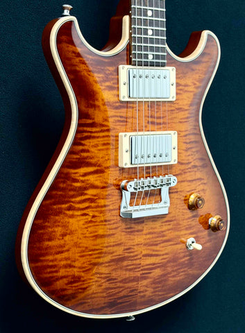 Knaggs Guitars - Influence Series - Keya - Aged Scotch - Gloss Nitro Finish - T2 Maple/Mahogany Body - Mahogany Neck - East Indian Rose Wood Fret Board - Lollar Imperial K Pickups - Nickel Hardware - Gold Knobs - OHSC