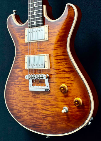 Knaggs Guitars - Influence Series - Keya - Aged Scotch - Gloss Nitro Finish - T2 Maple/Mahogany Body - Mahogany Neck - East Indian Rose Wood Fret Board - Lollar Imperial K Pickups - Nickel Hardware - Gold Knobs - OHSC