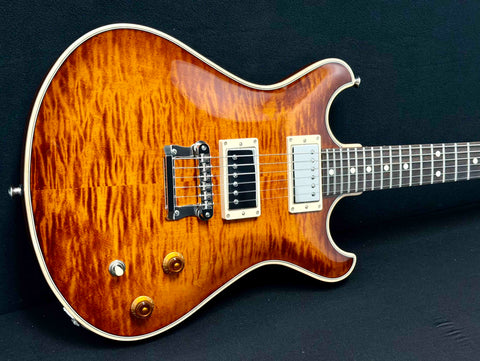 Knaggs Guitars - Influence Series - Keya - Aged Scotch - Gloss Nitro Finish - T2 Maple/Mahogany Body - Mahogany Neck - East Indian Rose Wood Fret Board - Lollar Imperial K Pickups - Nickel Hardware - Gold Knobs - OHSC