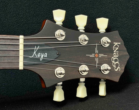 Knaggs Guitars - Influence Series - Keya - Aged Scotch - Gloss Nitro Finish - T2 Maple/Mahogany Body - Mahogany Neck - East Indian Rose Wood Fret Board - Lollar Imperial K Pickups - Nickel Hardware - Gold Knobs - OHSC