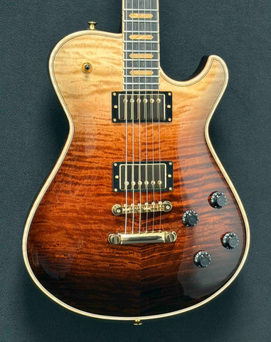Knaggs Guitars - Influence Kenai - Eric Steckel - Sandstorm #14 of 15 - T1 Maple Top - Gloss Nitro Finish - Ebony Fretboard with Sandstorm Inlays  - Full Maple Binding - Gold Hardware - Seymour Duncan "Candy" Pickups - OHSC