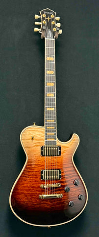 Knaggs Guitars - Influence Kenai - Eric Steckel - Sandstorm #14 of 15 - T1 Maple Top - Gloss Nitro Finish - Ebony Fretboard with Sandstorm Inlays  - Full Maple Binding - Gold Hardware - Seymour Duncan "Candy" Pickups - OHSC
