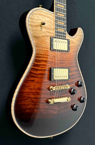Knaggs Guitars - Influence Kenai - Eric Steckel - Sandstorm #14 of 15 - T1 Maple Top - Gloss Nitro Finish - Ebony Fretboard with Sandstorm Inlays  - Full Maple Binding - Gold Hardware - Seymour Duncan "Candy" Pickups - OHSC