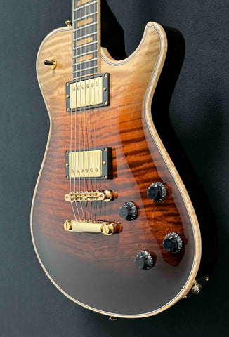 Knaggs Guitars - Influence Kenai - Eric Steckel - Sandstorm #14 of 15 - T1 Maple Top - Gloss Nitro Finish - Ebony Fretboard with Sandstorm Inlays  - Full Maple Binding - Gold Hardware - Seymour Duncan "Candy" Pickups - OHSC