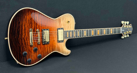 Knaggs Guitars - Influence Kenai - Eric Steckel - Sandstorm #14 of 15 - T1 Maple Top - Gloss Nitro Finish - Ebony Fretboard with Sandstorm Inlays  - Full Maple Binding - Gold Hardware - Seymour Duncan "Candy" Pickups - OHSC