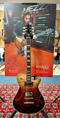 Knaggs Guitars - Influence Kenai - Eric Steckel - Sandstorm #14 of 15 - T1 Maple Top - Gloss Nitro Finish - Ebony Fretboard with Sandstorm Inlays  - Full Maple Binding - Gold Hardware - Seymour Duncan "Candy" Pickups - OHSC