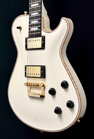Knaggs Guitars - Influence Kenai - Creme - Maple Top - Ebony Fretboard - Block Inlays - Lollar Imperial K Pickups - Gold Hardware - OHSC