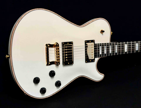 Knaggs Guitars - Influence Kenai - Creme - Maple Top - Ebony Fretboard - Block Inlays - Lollar Imperial K Pickups - Gold Hardware - OHSC