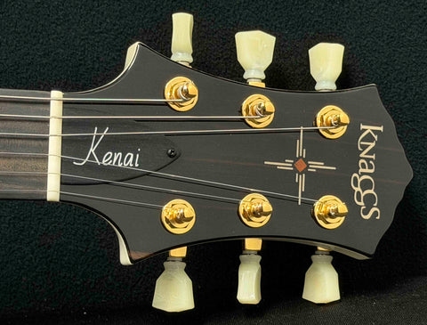 Knaggs Guitars - Influence Kenai - Creme - Maple Top - Ebony Fretboard - Block Inlays - Lollar Imperial K Pickups - Gold Hardware - OHSC