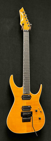 Dean Guitars - USA - Exile - Trans Amber Burst - Dean USA DMT CAT 5 Double Black Pickups - Floyd Rose Tremolo - Stainless Steel Jumbo Frets - Black Hardware - OHSC - Call for Best Price !!!