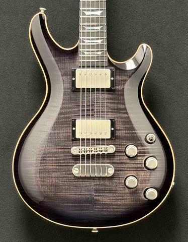 Dean Guitars - USA - Icon - Flame Top - Trans Black Burst - Mahogany Body & Neck - Ebony Fret Board - USA DMT Pickups - Satin Nickel Hardware - OHSC - Call for Best Price !!!