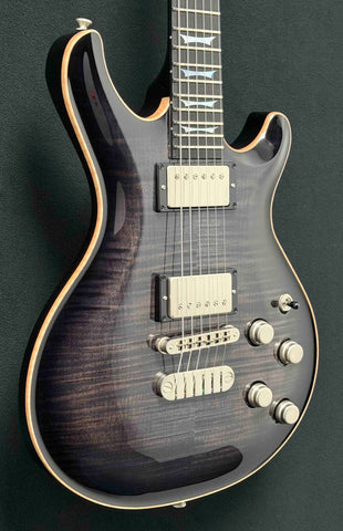 Dean Guitars - USA - Icon - Flame Top - Trans Black Burst - Mahogany Body & Neck - Ebony Fret Board - USA DMT Pickups - Satin Nickel Hardware - OHSC - Call for Best Price !!!