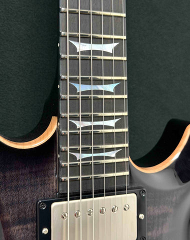 Dean Guitars - USA - Icon - Flame Top - Trans Black Burst - Mahogany Body & Neck - Ebony Fret Board - USA DMT Pickups - Satin Nickel Hardware - OHSC - Call for Best Price !!!