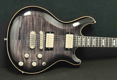 Dean Guitars - USA - Icon - Flame Top - Trans Black Burst - Mahogany Body & Neck - Ebony Fret Board - USA DMT Pickups - Satin Nickel Hardware - OHSC - Call for Best Price !!!