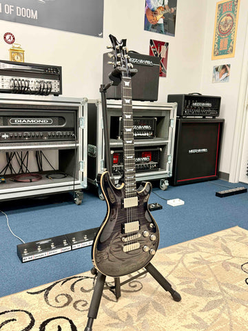 Dean Guitars - USA - Icon - Flame Top - Trans Black Burst - Mahogany Body & Neck - Ebony Fret Board - USA DMT Pickups - Satin Nickel Hardware - OHSC - Call for Best Price !!!