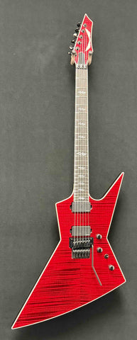Dean Guitars - USA - Zero - Mahogany - Gloss Natural - Flame Top - Trans Red Burst - Fishman Fluence Pickups - OHSC