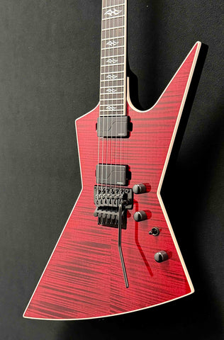 Dean Guitars - USA - Zero - Mahogany - Gloss Natural - Flame Top - Trans Red Burst - Fishman Fluence Pickups - OHSC