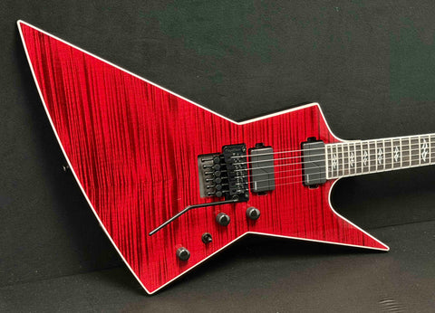 Dean Guitars - USA - Zero - Mahogany - Gloss Natural - Flame Top - Trans Red Burst - Fishman Fluence Pickups - OHSC