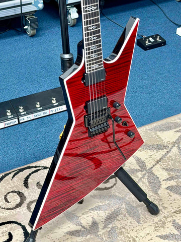 Dean Guitars - USA - Zero - Mahogany - Gloss Natural - Flame Top - Trans Red Burst - Fishman Fluence Pickups - OHSC