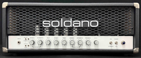 Soldano SLO-100 - 2007 - #1884 - 5 Option Head - Seattle, Washington Built - New and Biased Sovtek APEX Matched 5881/6L6WGC coin based tubes - New JJ ECC83S preamp tubes