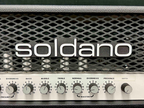 Soldano SLO-100 - 2007 - #1884 - 5 Option Head - Seattle, Washington Built - New and Biased Sovtek APEX Matched 5881/6L6WGC coin based tubes - New JJ ECC83S preamp tubes