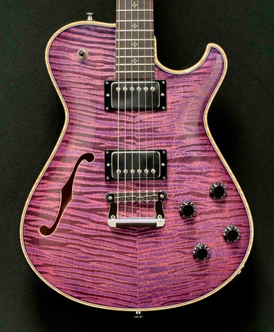 Knaggs Guitars - Influence Kenai - Hollowbody - T1 Maple Top - Pinkle - R/W Fret Board - OHSC - #2152