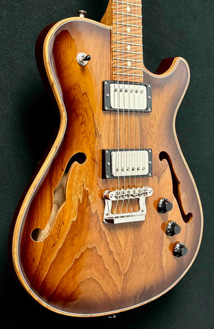 Knaggs Guitars - Influence Chena - Tobacco Burst - Gloss - Roast Swamp Ash Body - T2 Roasted Maple Neck, Fretboard, and Head Stock - BK Mules - Nickel Hardware - OHSC - Call for Best Price !!!-