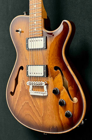 Knaggs Guitars - Influence Chena - Tobacco Burst - Gloss - Roast Swamp Ash Body - T2 Roasted Maple Neck, Fretboard, and Head Stock - BK Mules - Nickel Hardware - OHSC - Call for Best Price !!!-