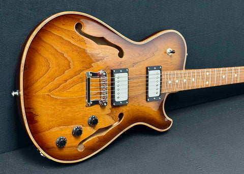 Knaggs Guitars - Influence Chena - Tobacco Burst - Gloss - Roast Swamp Ash Body - T2 Roasted Maple Neck, Fretboard, and Head Stock - BK Mules - Nickel Hardware - OHSC - Call for Best Price !!!-