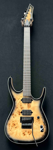 Dean Guitars - Select - Exile - #1 - Natural Black Burst - 6 String - Floyd Rose - Fluence 