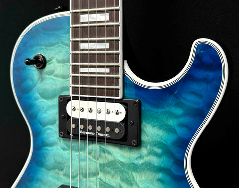 Dean Guitars - Select - Thoroughbred - Quilt Maple - Ocean Burst - Seymour Duncan SH5/APH1 Pickups - Grover Tuners - Call for Best Price !!!